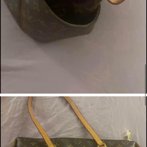 Louis Vuitton Brown Shoulder Bag with Iconic Monogram Pattern Totally PM - Picture 4 of 14